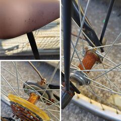 中古折り畳み自転車 6段変速 20インチ ライト無し 軽整備済み 防犯登録対応 町田市 相模原市 MM588の画像
