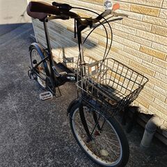 中古折り畳み自転車 6段変速 20インチ ライト無し 軽整備済み 防犯登録対応 町田市 相模原市 MM588の画像