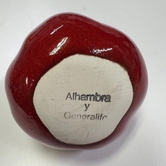 花瓶　アルハンブラ宮殿　置物の画像