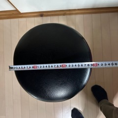 Sun Ruck(サンルック) カウンターチェア アンティーク調 SR-0300BS-BK ブラック 4脚セットの画像