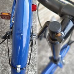 中古自転車 6段変速 20インチ ライト無し 軽整備済み 防犯登録対応 町田市 相模原市 MM591の画像