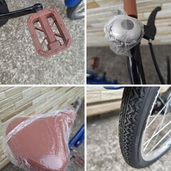 中古自転車 6段変速 20インチ ライト無し 軽整備済み 防犯登録対応 町田市 相模原市 MM591の画像
