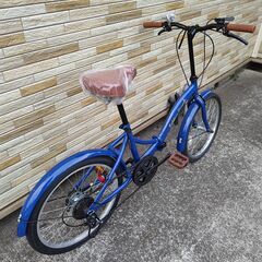 中古自転車 6段変速 20インチ ライト無し 軽整備済み 防犯登録対応 町田市 相模原市 MM591の画像