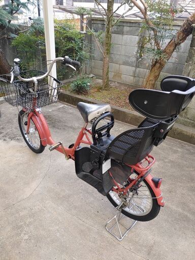 最終値下げ　20インチ　マルイシフラッカーズ　チャイルドシート付き
