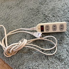 延長コード　電源タップ2.9m