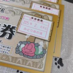 楽の湯　入泉　ご招待券　の画像
