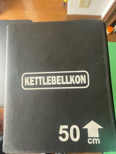 （お話中）KETTlEBELLKON ケトルベルコン　ジャンプボックス　　