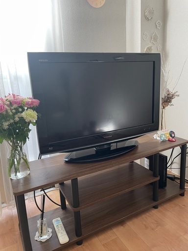 液晶テレビ[テレビ台セット]