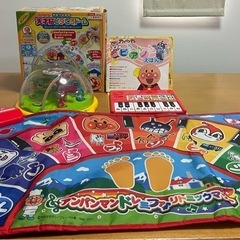 お話中です‼︎【アンパンマン知育玩具】ピタころドーム&ピアノ絵本...
