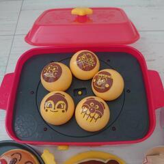 アンパンマン　おしゃべりホットプレート　たこやき　ままごとの画像