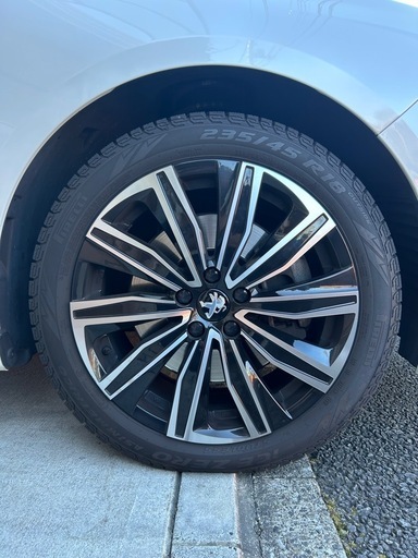 プジョー508用 スタッドレスタイヤホイール4本セット。
