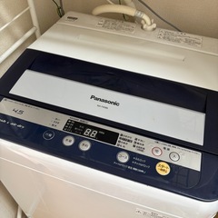 縦型洗濯機（Panasonic 2013年製）