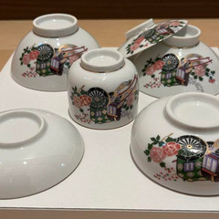 お食い初め食器 5点セット 横浜・伊勢山皇大神宮の画像