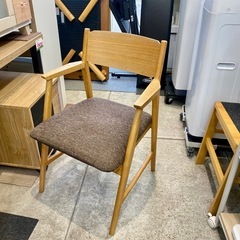 ダイニングチェア 肘付 中古 木製 仙台 家具 買取 イス 