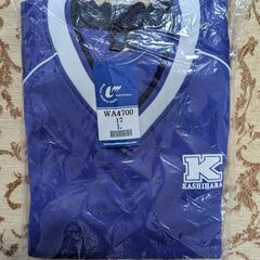 【新品未使用】橿原中学校　男子　体操服　上　Ｌサイズ