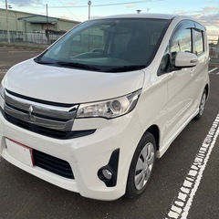 車検取立て　25年　EKカスタム　走行72000km　Tターボ　...
