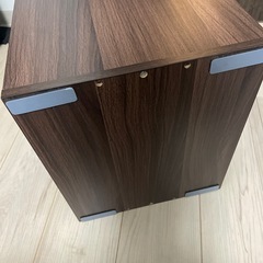 扉付きカラーボックスの画像