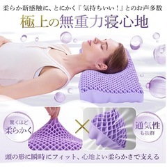 【未使用】GOKUMIN ジェル枕　高さ調整、丸洗いの画像