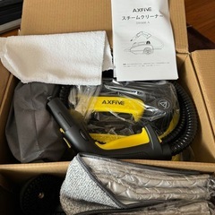破格の値下げ！【新品未使用】スチームクリーナー 高耐久キャニスタースチーマー 28 個のアクセサリ付き高温スチームモップ 5M の超長電源コード付き 家庭用 洗剤いらず 洗浄 床 お風呂 油汚れ 換気扇 壁紙の除去の画像