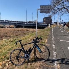 ロードバイク　荒川・多摩川　120〜150km程度