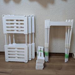 ニトリ　たて横伸縮 押入れ整理ラック
　３個セット
