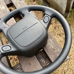 パジェロミニ純正ハンドル