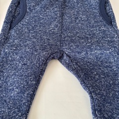 ベビーパンツ　80サイズ　冬用パンツ　裏起毛の画像