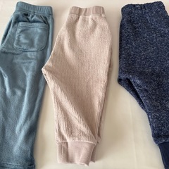 ベビーパンツ　80サイズ　冬用パンツ　裏起毛