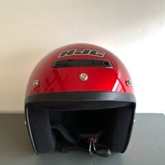 HJC CL-1 ヘルメット Lサイズ - ほとんど使用されていない、チェリーレッド / HJC CL-1 helmet size L - rarely used, cherry redの画像
