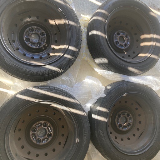 タイヤ　ダンロップ　155/65R14 ENASVE