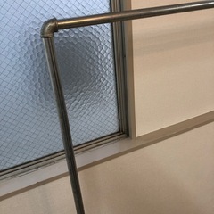 パイプ管ハンガーラック　店舗什器などにの画像