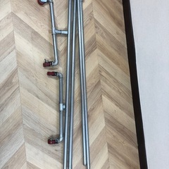 パイプ管ハンガーラック　店舗什器などにの画像