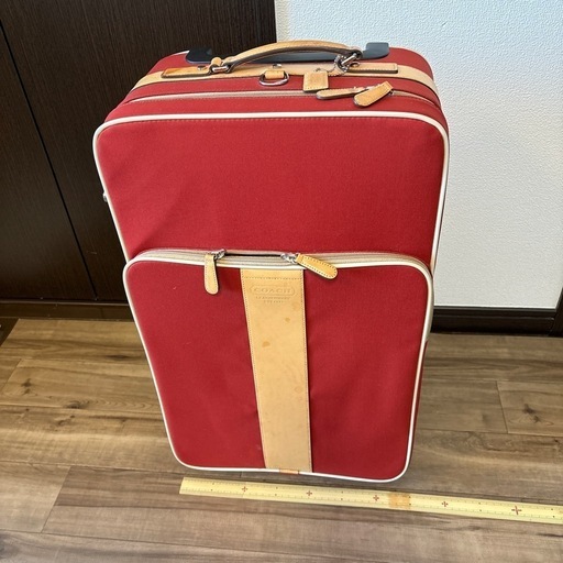 coach コーチ キャリーケース 60✖️35✖️20 赤