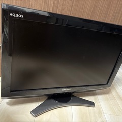 【メーカー】 SHARP AQUOS シャープ アクオス　20インチの画像