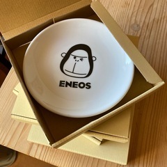 丸皿　4枚
エネゴリくんデザイン