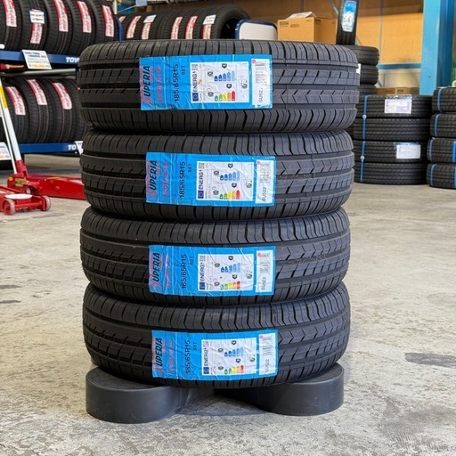【良品質・コスパ最高】　【決まりました】185/65R15 交換工賃・消費税込み価格　4本