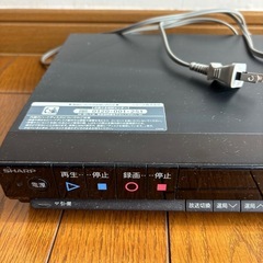 シャープ　AQUOS レコーダーの画像