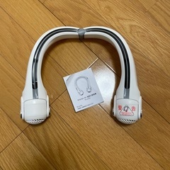 【お話中】首かけ扇風機 マニュアル付きの画像
