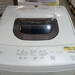 配送可【日立】5K洗濯機★2022年製　分解クリーニング済/6ヶ月保証付　管理番号11301の画像