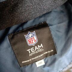 軽くてあったか　NFL 公式 TEAM 中綿 ダウンジャンパー コート 100サイズ　定価16,000円の画像