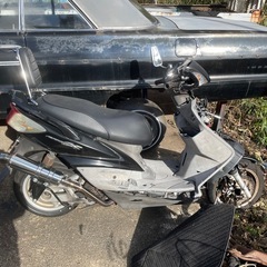事故車　シグナス　抹消します　