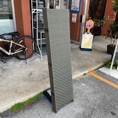 【ニトリ 4連スクリーン ティクス パーテーション、ついたて】W160（40x4枚）xD2（厚み）xH150cm クリーニング済み【11301】の画像