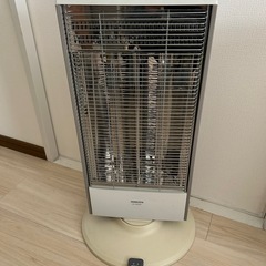 山善　カーボンヒーター　リモコン付き
