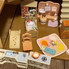 シルバニアファミリー　明かりが灯る大きなお家の画像