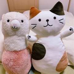 抱き枕　アルパカ 三毛猫のミケランジェロ　