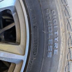 中古タイヤ 225/65R17 スタッドレス+アルミセット ヴァンガード　CR-V　エクストレイルなどの画像