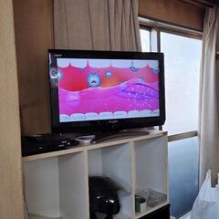 シャープ液晶テレビ26インチ＆再生専用機