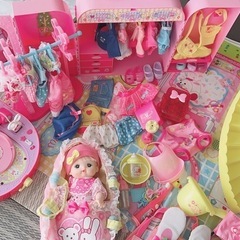 (決まりました)超大量メルちゃん全部セットまとめ売りの画像