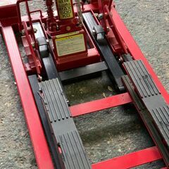 　バイクリフト　500kg 　アストロプロダクツ 低床M/Cジャッキ バイク ガレージ 作業 フロアジャッキ　♪の画像