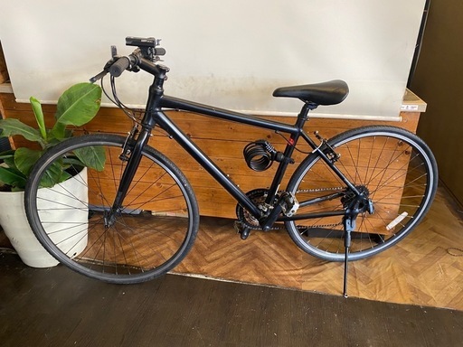 PROGEAR】クロスバイク 3x7速 マットブラック